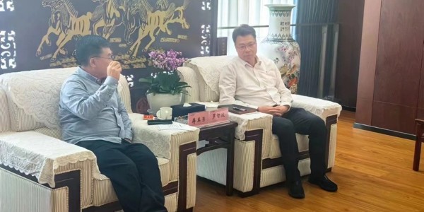 拜訪四川資源集團，共促土地整治發(fā)展