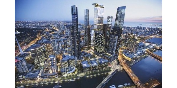 墨爾本比尤拉螺旋槳之城，新型垂直城市 / 藍(lán)天組
