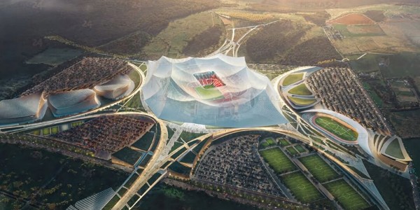摩洛哥將建全球最大足球場，首批效果圖公布