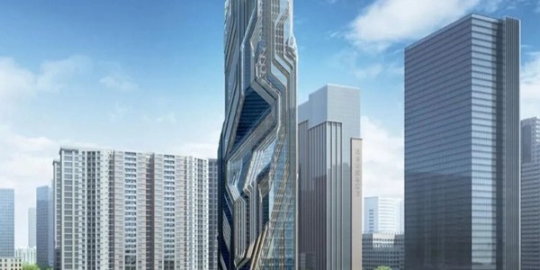 深圳又一新地標(biāo)封頂，由扎哈事務(wù)所設(shè)計，形如‘變形金剛’