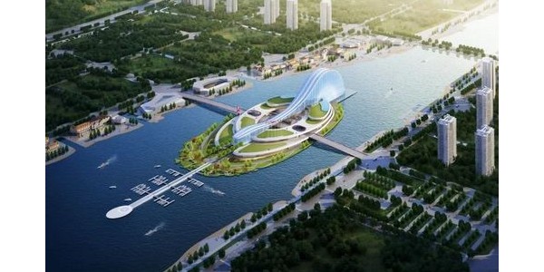 珠海橫琴新地標(biāo)“天沐琴臺(tái)”封頂，設(shè)計(jì)汲取琵琶、古琴之靈感