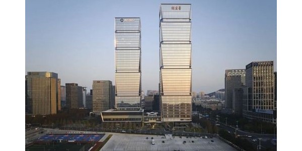 KPF新作：青島上實(shí)中心，造型如“珠寶盒”垂直堆疊